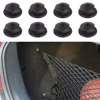 4 шт. крючок для багажника компактный высокопрочный крючок для багажника автомобиля из АБС-пластика