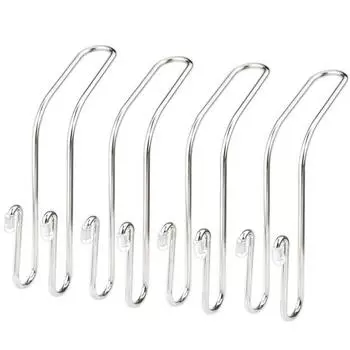4 шт., крючок для спинки автомобильного сиденья из нержавеющей стали, подголовник, вешалка для сумки, органайзер