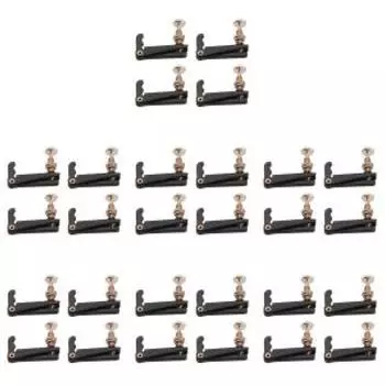 4 шт. крючок для струн настройки позолоченный железный 4/4 3/4 сменные части музыкального инструмента