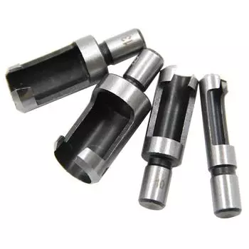 4 шт. круглой ручки, ствол/коготь, тип дерева, пробка, открывалка для отверстий в дереве, инструмент для удаления сверла, набор режущих инструментов Round handle