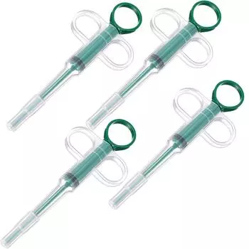 4 шт. Круглые инструменты-дозаторы для кормления домашних кошек, многоразовые пластиковые, для более быстрого кормления питомцев