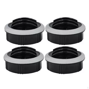 4 шт., круглый круглый аксессуар для кондиционера для автофургона, запасные части, боковая вентиляция крыши