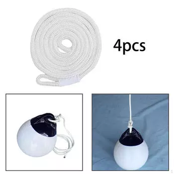 4 шт. крылья для лодки, линии крыльев, аксессуары, вешалки, леска белый