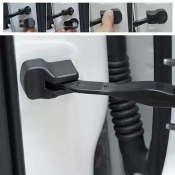 4 шт. Крышка дверного замка автомобиля, дверные стопоры, крышки для Toyota Yaris Highlander Prado Prius Corolla Camry Rav4 Reiz Vois, аксессуары