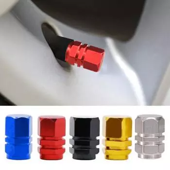 4 шт. крышка клапана, высокая твердость, электрическая теплопроводность, уплотнение, ремонт, сменная крышка клапана для шин, поставка для мастерской красный