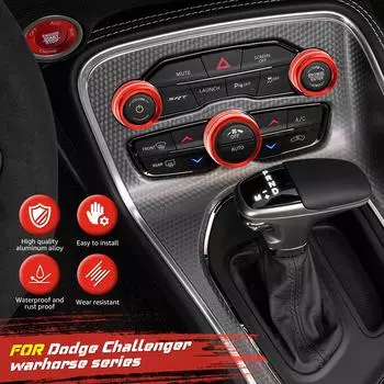 4 шт. Крышка кнопки переключателя кондиционера, алюминиевый сплав, крышки ручек климат-контроля с ручкой запуска, кольцо регулировки громкости радио