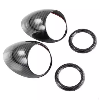 4 шт. Крышка панели воздуховода, украшение автомобиля, наклейка, интерьер автомобиля для