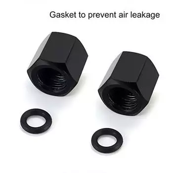 4 шт. крышка сердечника клапана, устойчивая к коррозии, герметичная сменная крышка клапана с американским флагом для автомобиля A