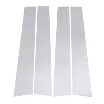 4 шт. Крышка столба с зеркальной отделкой, прочная, простая в установке, хромированная накладка на столб для 4Run