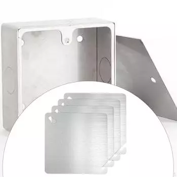 4 шт. Крышки для электрических коробок, крышки для электрических розеток, предотвращают случайное поражение электрическим током