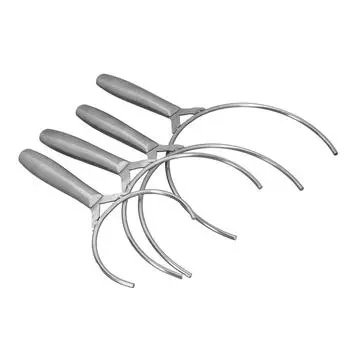 4 шт. кухонный держатель для миски из нержавеющей стали, антиожоговый держатель для горячей тарелки, термостойкая миска