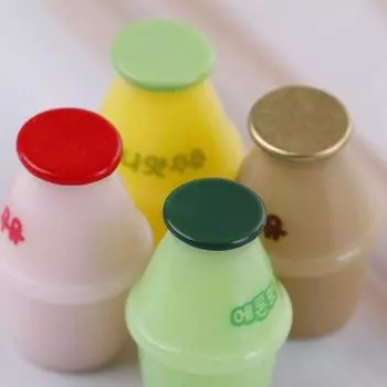 4 шт. кукольный домик миниатюрная игрушка молочная бутылка домашний декор сцена