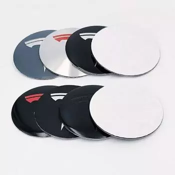 4 шт./лот 56 мм колпачки ступицы колеса автомобиля центральная крышка эмблемы наклейка для модели 3 YSX цвет алюминиевый изогнутый 4Pcs Grey Silver