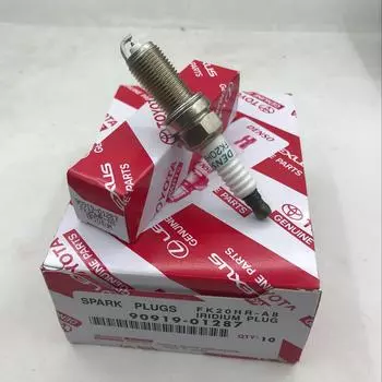 4 шт./лот 90919-01287 FK20HR-A8 двойная иридиевая свеча зажигания, автозапчасти 4PCS
