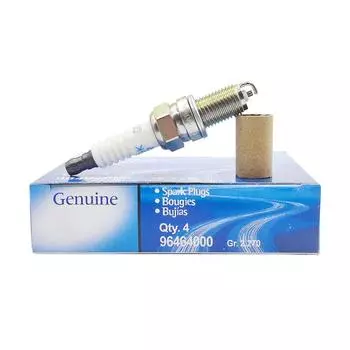 4 шт./лот 96464000 Высококачественная обычная свеча зажигания для Kalos Aveo 1.2L 16V Автомобильные аксессуары 4PCS