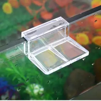 4 шт./лот, акриловые зажимы для аквариума, многофункциональный держатель для стеклянной крышки S