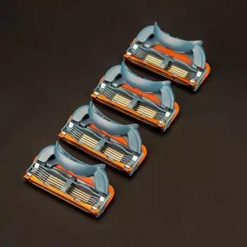 4 шт./лот бритвенные лезвия кассета бритвенное лезвие для мужчин лицо совместимо с Proglide