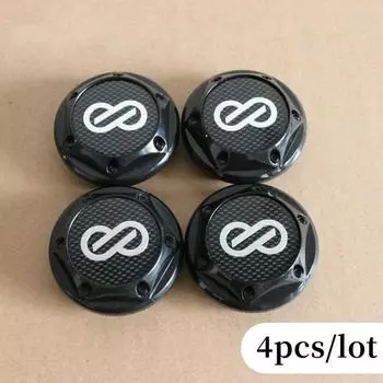 4 шт./лот ENKEI гоночная эмблема 64 мм 68 мм, колпаки для центральной ступицы колеса автомобиля, аксессуары для значков для модификации, крышка ступицы колеса автомобиля 64MM серебряный