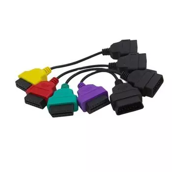 4 шт./лот fiatecuscan OBD2 разъем плюс 16-контактный OBD2 на 3-контактный OBD1 диагностический адаптер соединительный кабель для Fiat Alpha Romeo