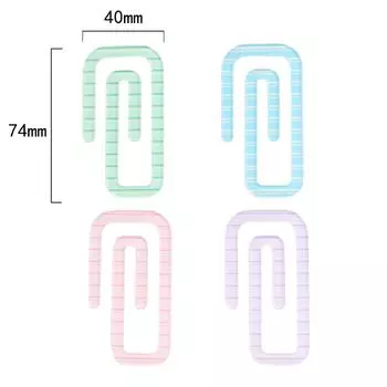 4 шт./лот Каваи макаронс Скрепка для бумаги Декоративная закладка Зажимы для файлов Школьные Офисные Канцелярские Принадлежности