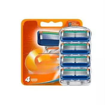 4 шт. / Лот, лезвие для бритвы для мужчин, уход за лицом, 5 слоев, кассета для бритья, защитные лезвия из нержавеющей стали, костюм