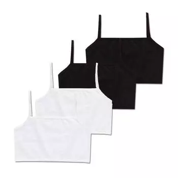 4 шт./лот, модель детского нижнего белья, топ из 100% хлопка для девочек, майка ярких цветов, майка для девочек, жилет one size