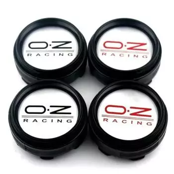 4 шт./лот OZ OZ гоночная эмблема 60 мм 65 мм колпачки для центральной ступицы колеса автомобиля аксессуары для значков для модификации крышка ступицы колеса автомобиля 60MM красный