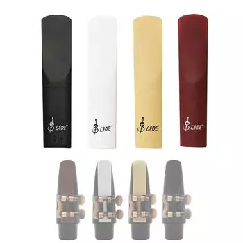 4 шт./лот, прочные 2,5 трости для альт-саксофона, смола, 4 цвета, смешанная трость для саксофона