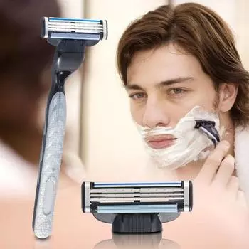 4 шт./лот Raplace Head бритвенное лезвие для мужчин бритье уход за лицом кассета для бритья Gillettee