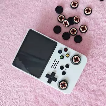 4 шт./лот силиконовые колпачки для джойстиков, аналоговые колпачки для джойстиков R36S R35S R35Plus RGB20S K36 RG40XXV, аксессуары для ретро-игр