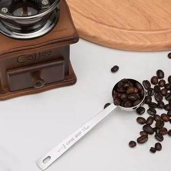 4 шт. ложка из нержавеющей стали для западного ресторана, кофейная ложка со шкалой, мерная ложка для десерта серебряный