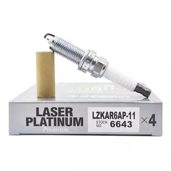 4 шт. LZKAR6AP-11 22401-ED815 иридиевые свечи зажигания для NISSAN X-TRAIL QASHQAI NV200 Micra Tiida X-Trail Cube March Note 22401CK81B 4pcs