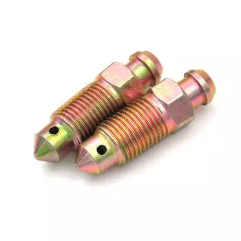 4 шт. M10 X 1,0 мм мотоциклетный велосипед тормозной суппорт стальной штуцер для прокачки винта