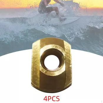 4 шт. M8 гайки крепления T для гидрокрыльев, скользящие, высокопрочные, износостойкие