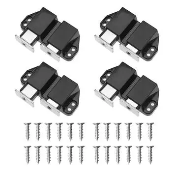 4 шт. Магнитная защелка Push To Open для дверей шкафа, отскок, защелки для ящиков, доводчики для шкафов, фурнитура для дома