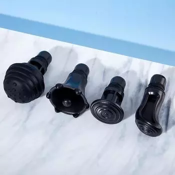 4 шт., массажные насадки для релаксации мышц, аксессуары для массажера, аксессуары для релаксации мышц, удобные, подходящие onesize