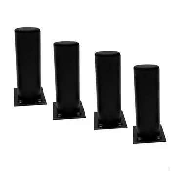 4 шт. мебель ножки каркас кровати фиксированные опорные ножки многофункциональные металлические для black