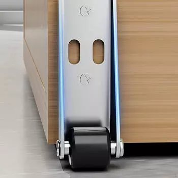 4 шт. мебельные ролики многофункциональные практичные нейлоновые бесшумные направляющие колеса для спальни