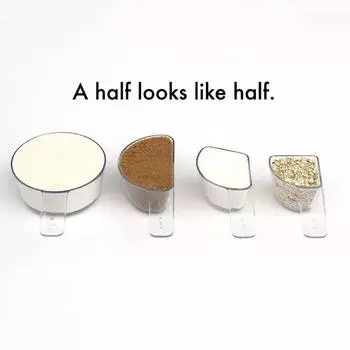 4 шт., мерная ложка, прозрачная мерная ложка, набор со шкалой, штабелируемый дизайн, измерительные инструменты для кухни 4pcs