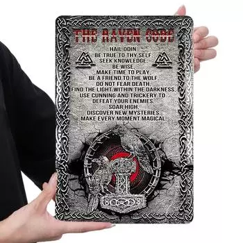 4 шт. Металлическая фраза жестяная табличка прямоугольная железная картина настенная декор для домашнего бара 20x30 см