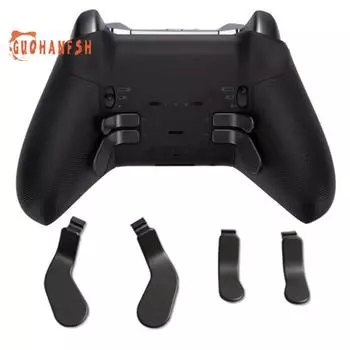 4 шт. металлические лопасти улучшают игровую производительность, сменная ручка для беспроводного контроллера Xbox Elite Series 2 чёрный