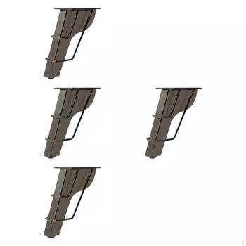 4 шт. Металлические ножки для мебели, шкаф, модный многоцелевой аксессуар, 5,91 дюйма/15 см, диван