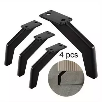 4 шт. Металлические ножки для мебели своими руками, сменные ножки для дивана, современные ножки для дивана, подходящие для дивана, стола, шкафа, тумбочки