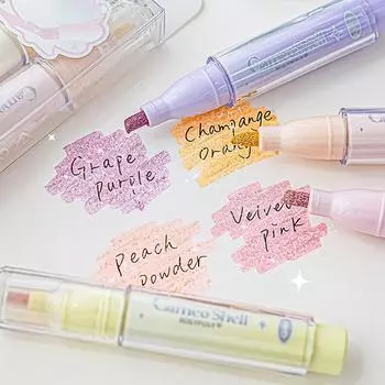 4 шт. милые блестящие маркеры, маркеры для маркеров, точечные маркеры, маркеры для рисования граффити, флуоресцентные маркеры для рисования пастелью, художественные маркеры