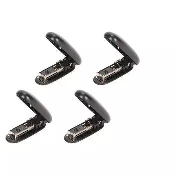 4 шт. Мини-степлер многоцелевой, емкость от 2 до 15 листов, складной офисный настольный степлер для офиса Sc