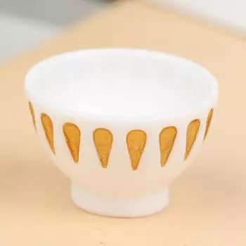 4 шт. Миниатюрная круглая миска в масштабе 1/12 для кукольного домика, кухонный столовый аксессуар синий