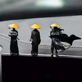 4 шт. Миниатюрные скульптуры автомобилей, уникальные украшения, креативные формы, офисные настольные статуи, украшения ручной работы Sets