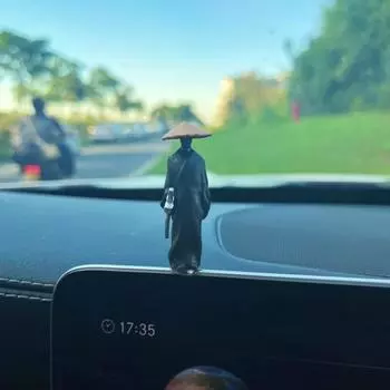 4 шт. Миниатюрные скульптуры автомобилей, уникальные украшения, креативная форма, офисные настольные статуи ручной работы