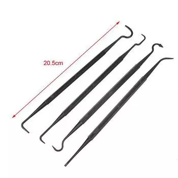 4 шт. многоцелевой инструмент для чистки автомобиля нейлоновый набор для чистки пистолета крючок