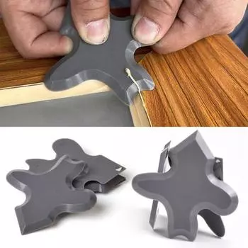 4 шт. многофункциональных скребка для быстрого склеивания, эргономичная ручка, компактный размер, портативный клей для краски